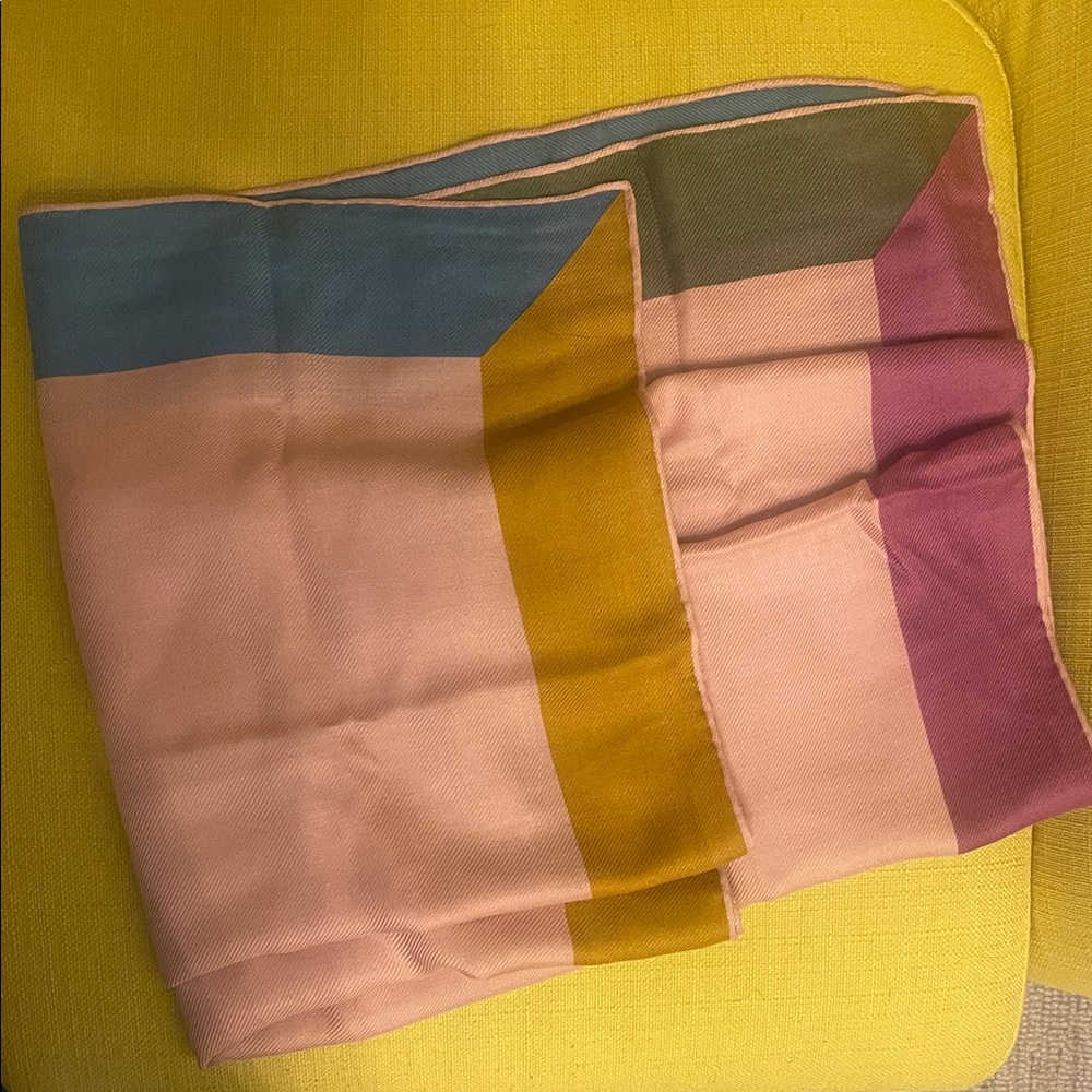 Loro Piana Multicolor Silk & Cashmere Shawl - Picture 5 of 6